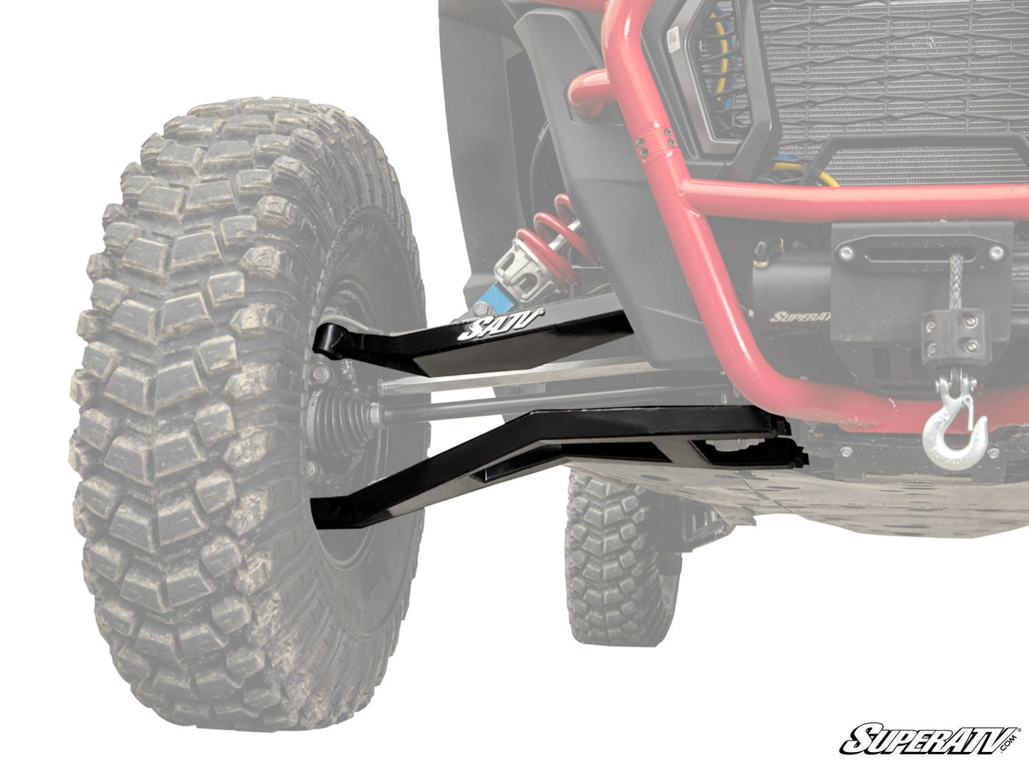 Polaris RZR XP Turbo S Sidewinder A-Arms—1.5" Forward Offset