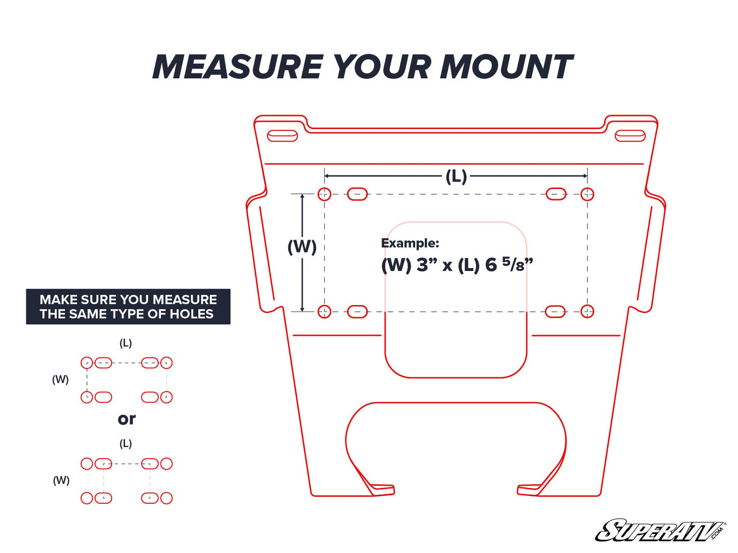 Polaris RZR XP Turbo S Winch Mount