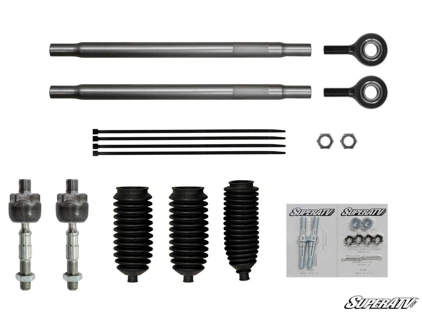 Polaris RZR XP Turbo S Heavy-Duty Tie Rod Kit