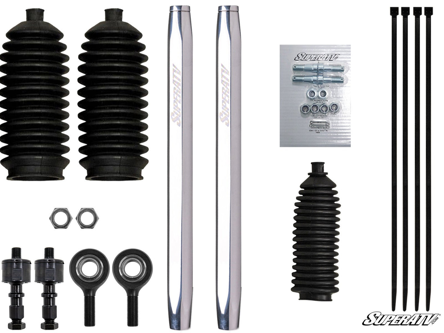 Polaris RZR XP Turbo S Billet Aluminum Hex Tie Rod Kit