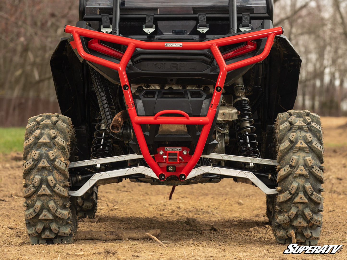 Polaris RZR XP Turbo S Rear Bumper with Receiver Hitch