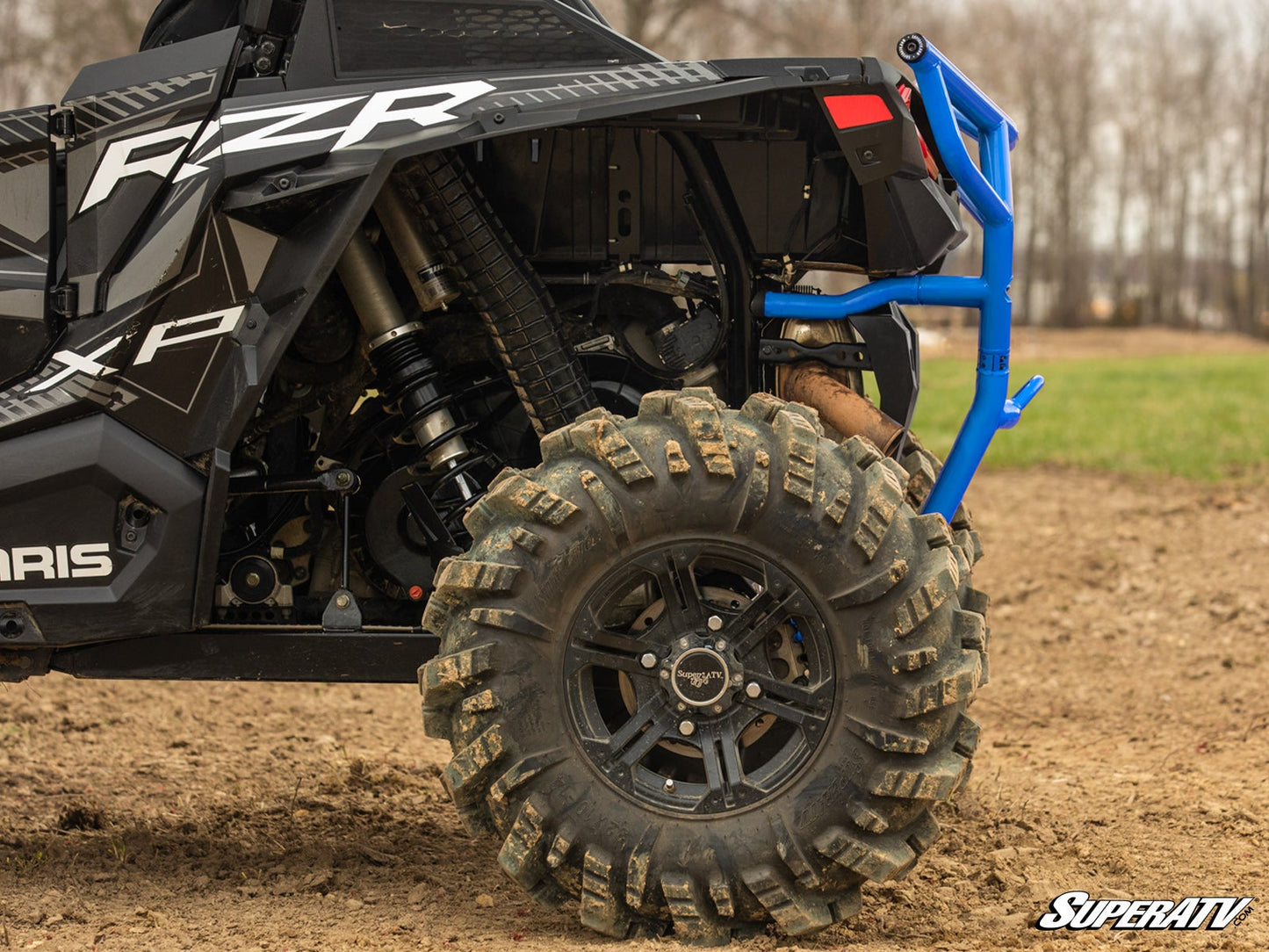 Polaris RZR XP Turbo S Rear Bumper with Receiver Hitch