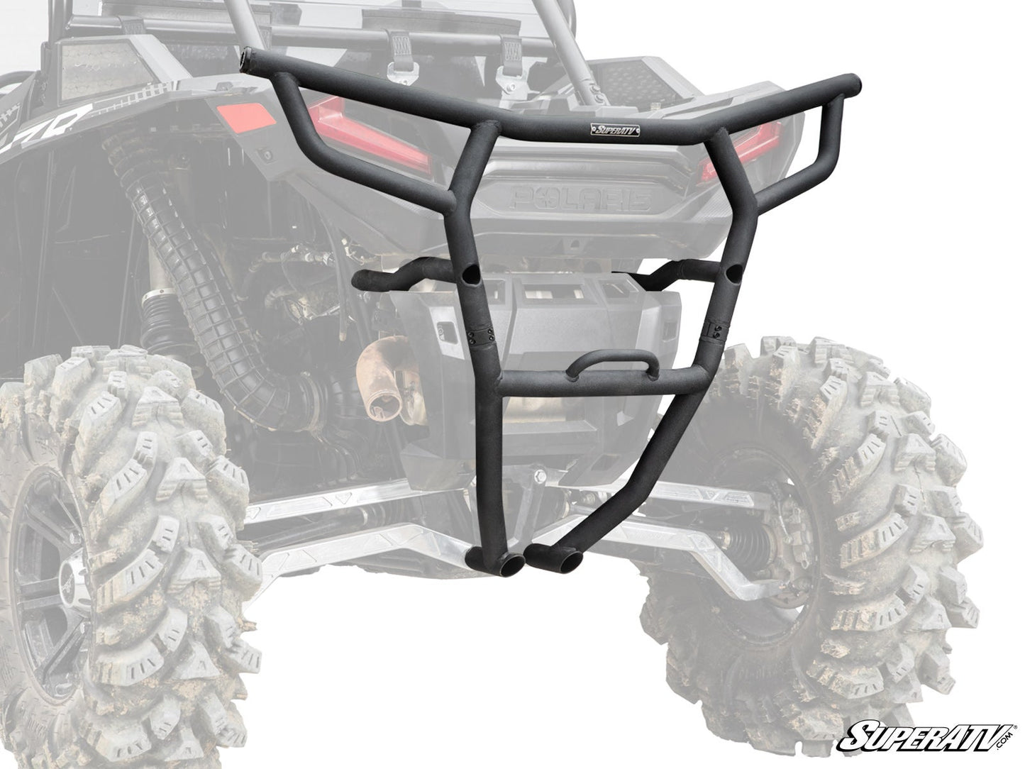 Polaris RZR XP Turbo S Rear Bumper with Receiver Hitch