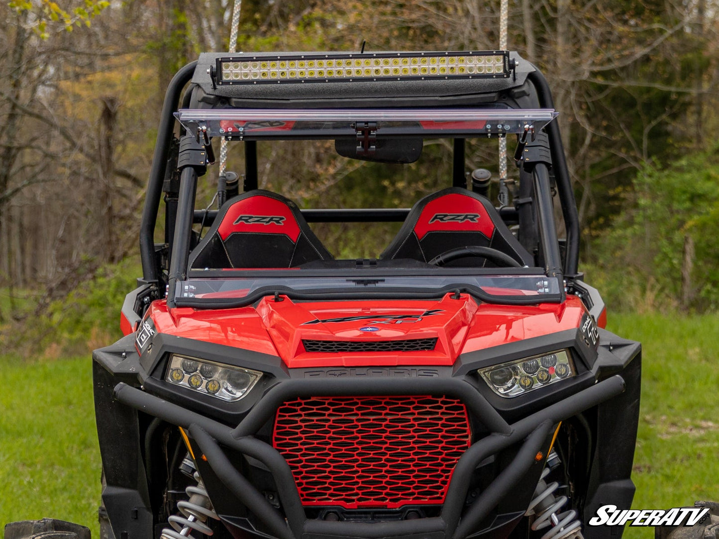 Polaris RZR XP 1000 Scratch Resistant Flip Windshield