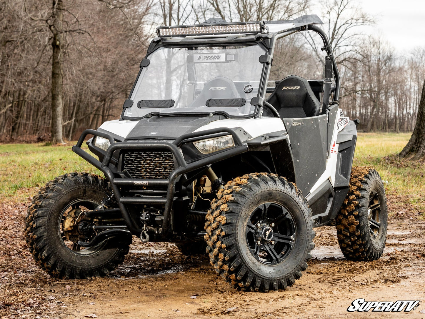 Polaris RZR XP 1000 Scratch Resistant Vented Full Windshield