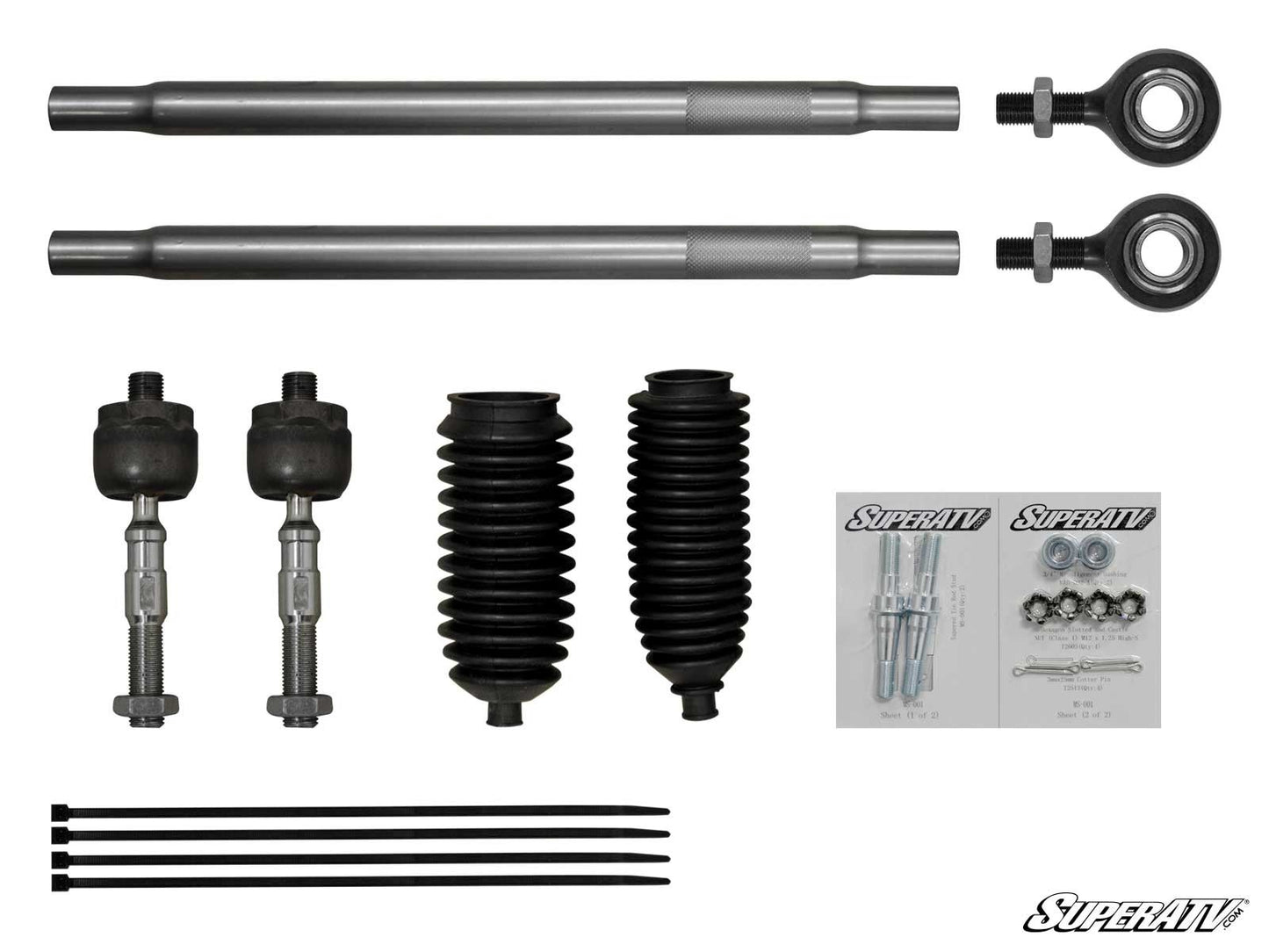 Polaris RZR XP 1000 Heavy-Duty Swaged Tie Rod Kit