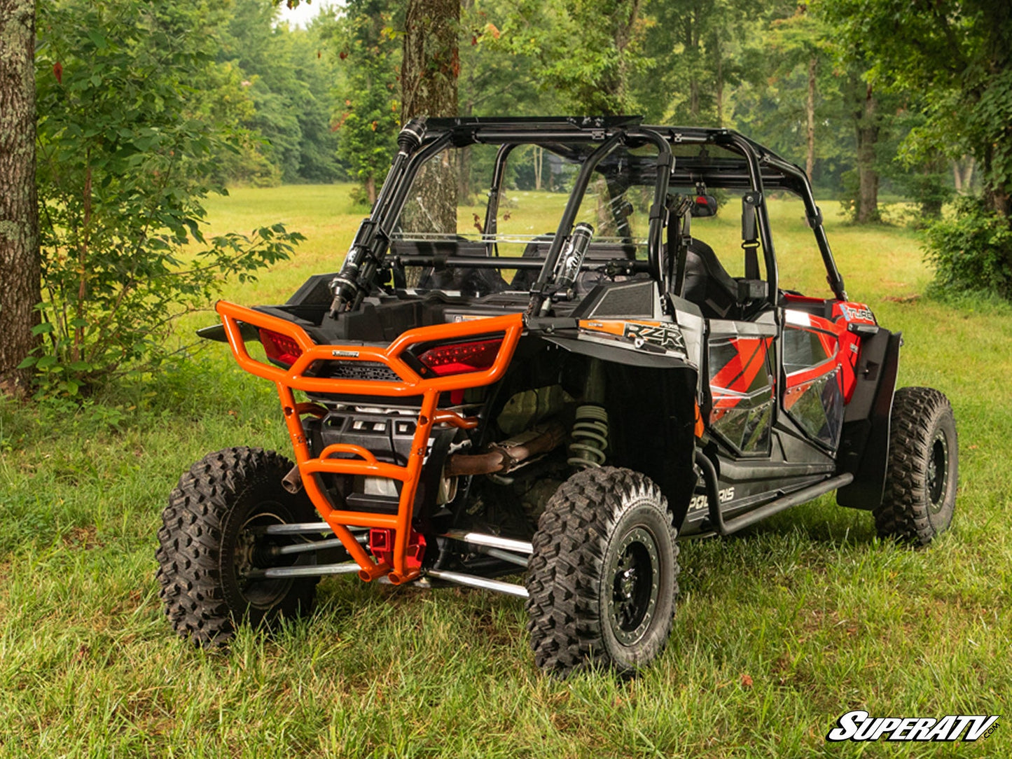 Polaris RZR XP 1000 Rear Bumper with Receiver Hitch