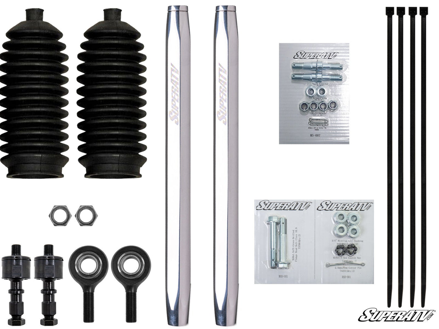 Polaris RZR XP 1000 Billet Aluminum Hex Tie Rod Kit