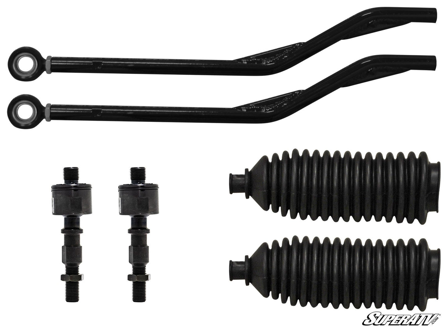 Polaris RZR XP 1000 Z-Bend Tie Rod Kit - Replacement for SuperATV Lift Kits