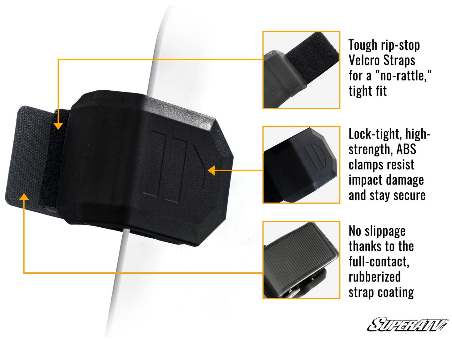 Polaris RZR S 1000 Vented Full Windshield—Scratch-Resistant