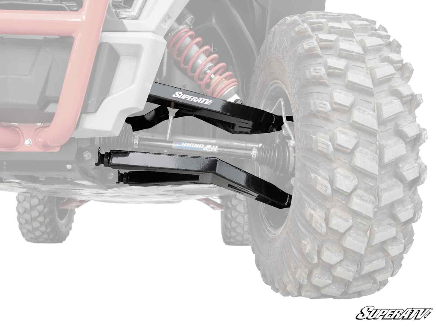 Polaris RZR S 1000 2" Forward Offset Boxed A-Arms