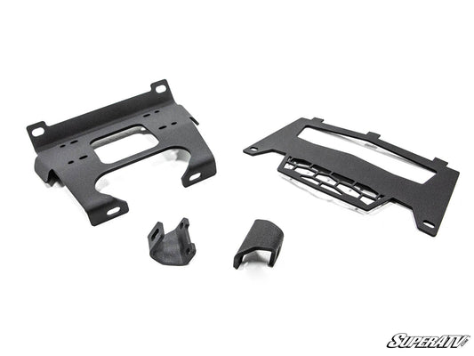 Polaris RZR S 1000 Winch Mounting Plate