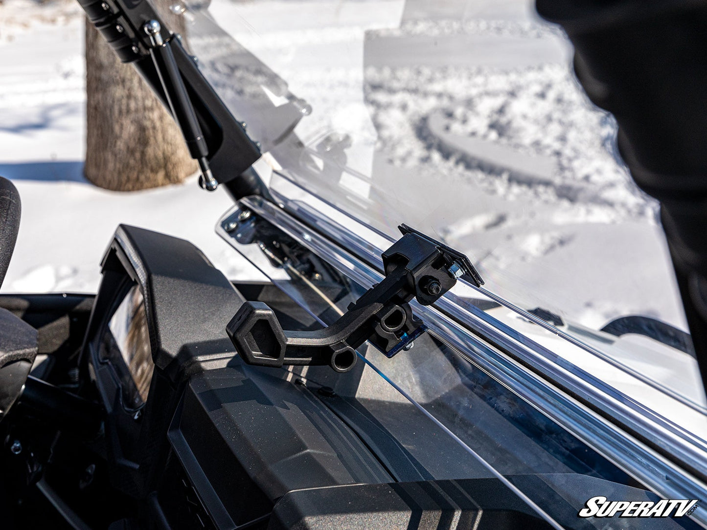 Polaris RZR Trail 900 Scratch-Resistant Flip Windshield