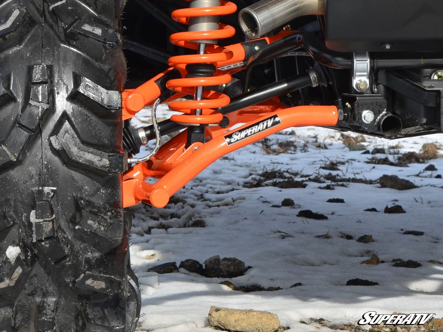 Polaris RZR Trail S 1000 High Clearance 1.5" Rear Offset A-Arms