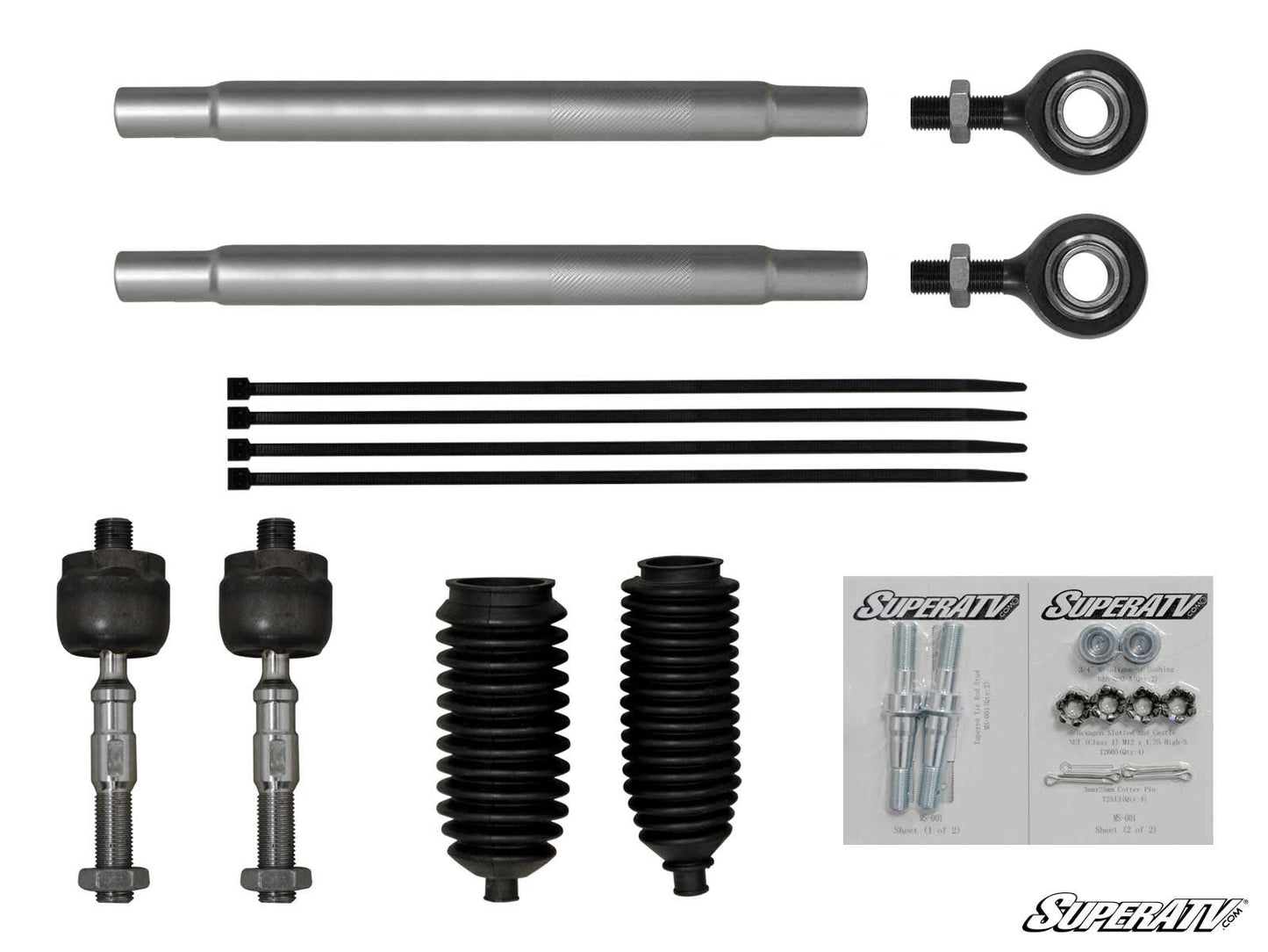 Polaris RZR Trail S 1000 Heavy-Duty Tie Rod Kit