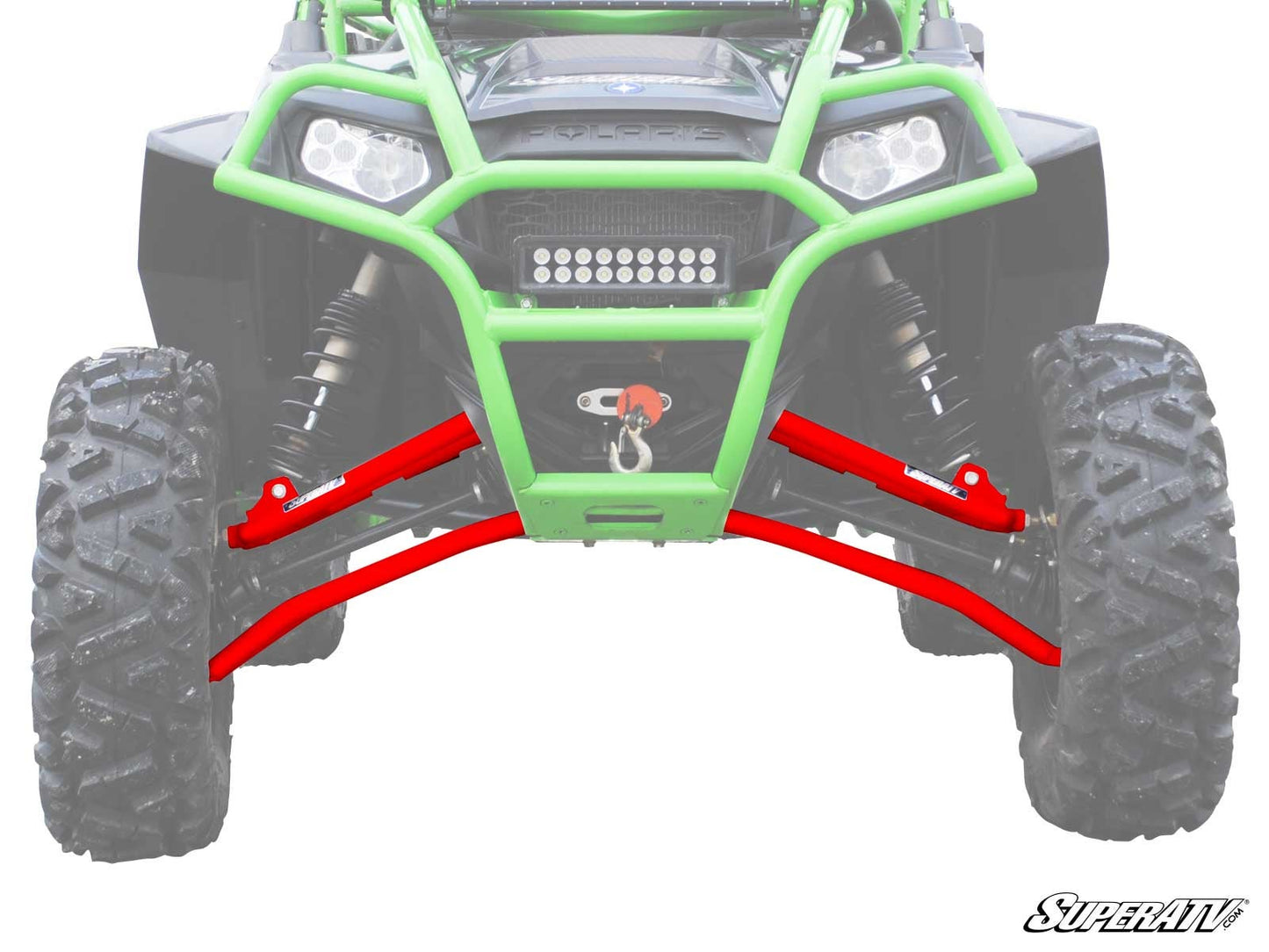 Polaris RZR XP 900 High Clearance 1.5" Forward Offset A-Arms