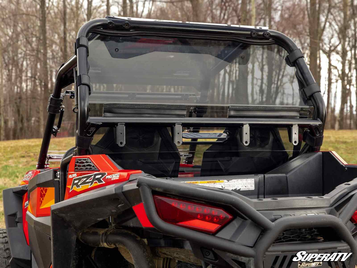 Polaris RZR 900 Rear Vented Windshield