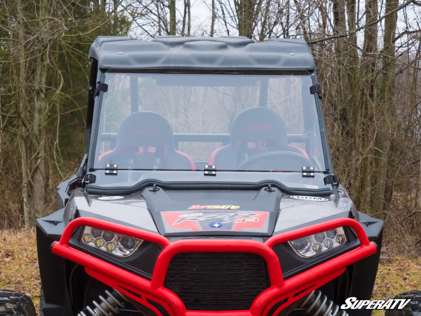 Polaris RZR 900 Scratch Resistant Flip Down Windshield