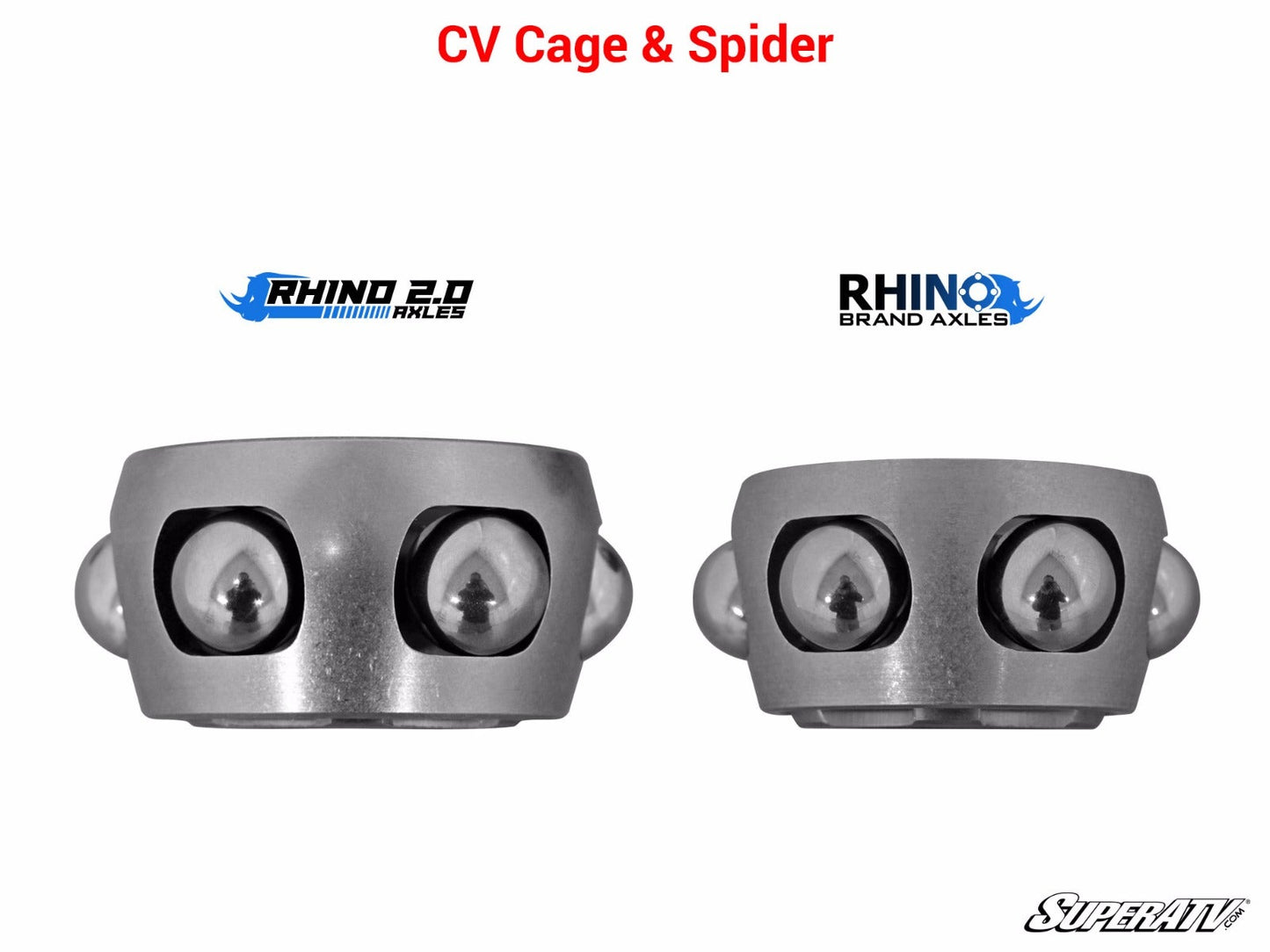 Polaris RZR S 900 Heavy-Duty Axle—Rhino 2.0