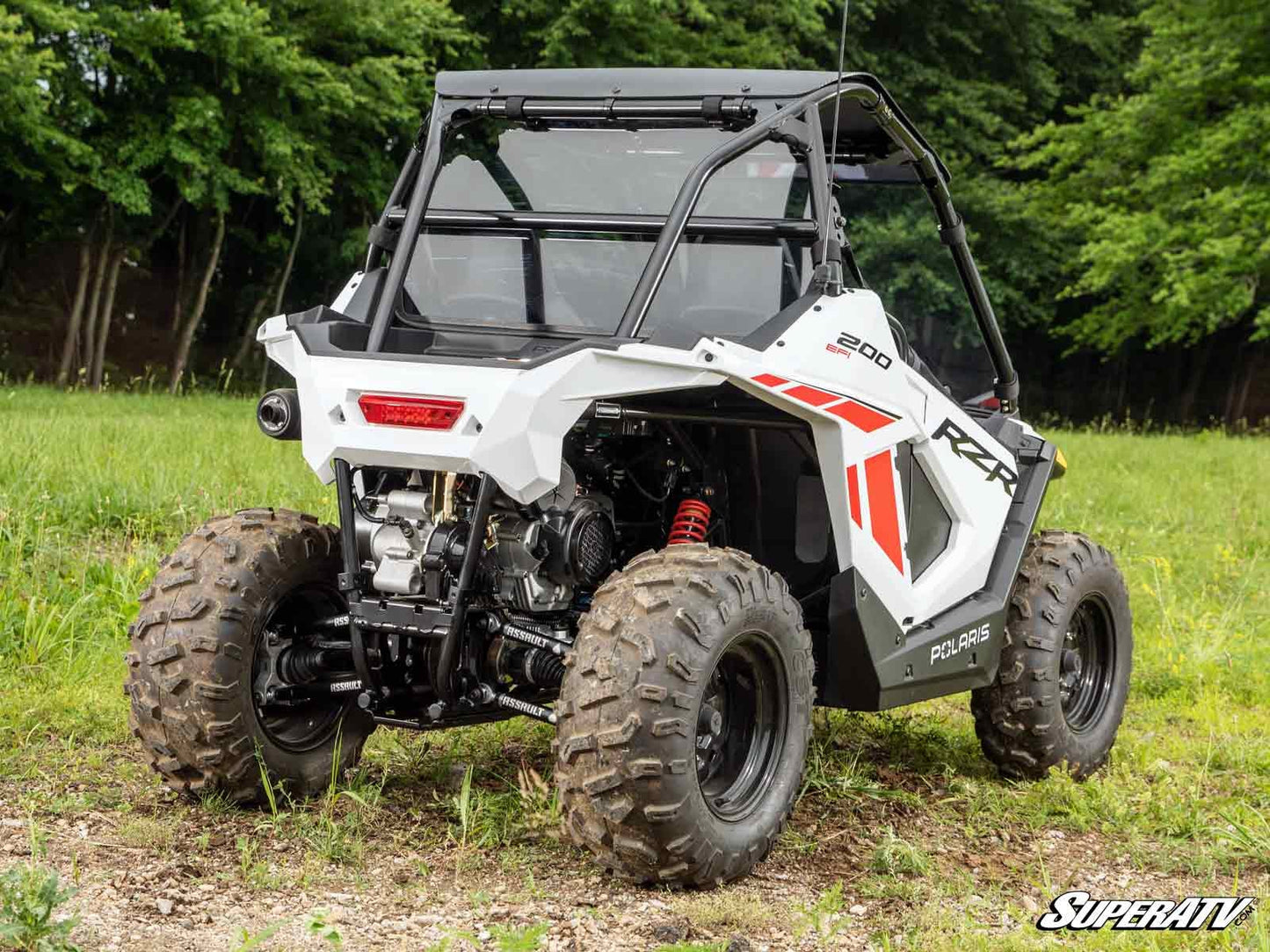 Polaris RZR 200 Rear Windshield