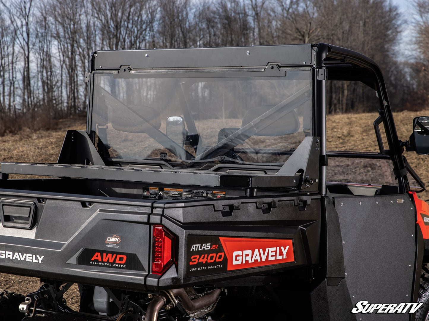 Gravely Atlas JSV Rear Windshield