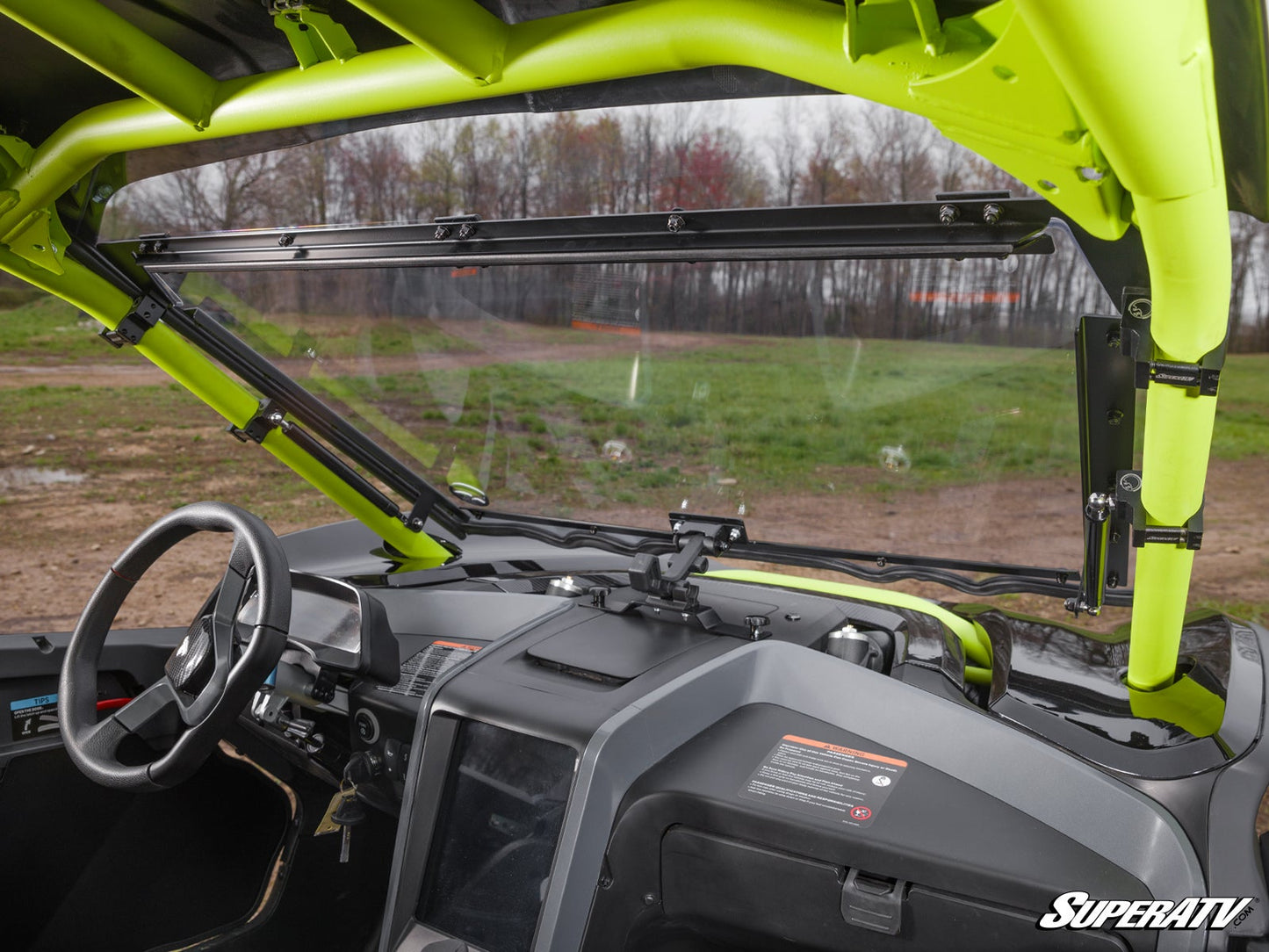 Segway Villain Scratch-Resistant Flip Windshield