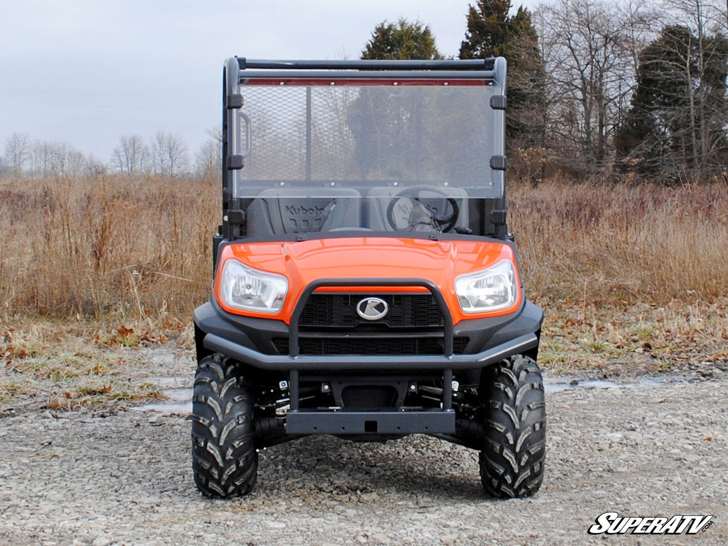 Kubota RTV Scratch-Resistant Full Windshield