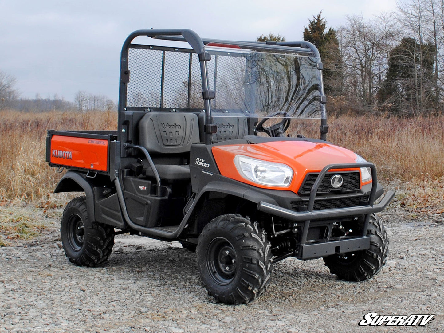 Kubota RTV Scratch-Resistant Full Windshield