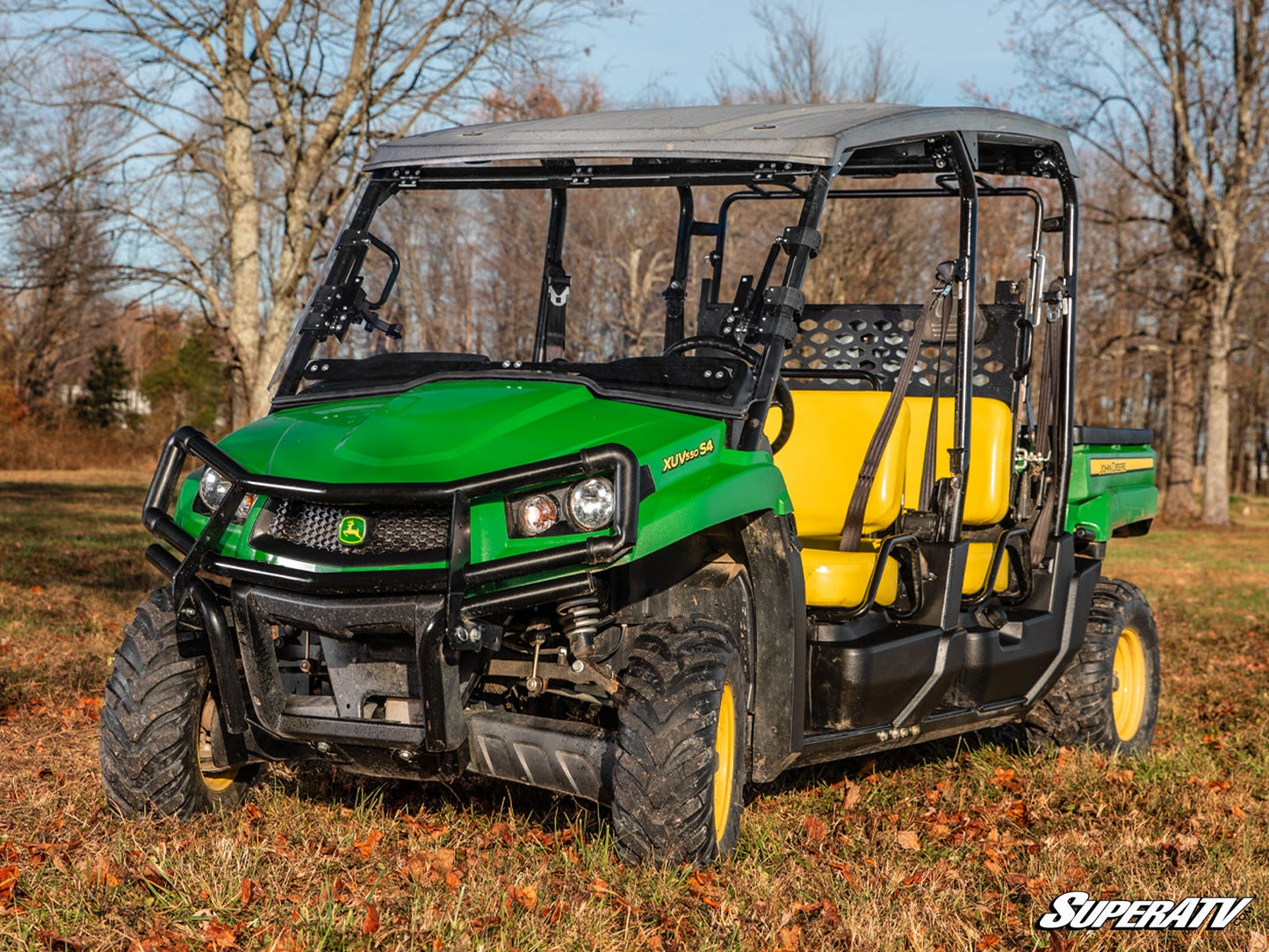 John Deere Gator XUV590 Scratch-Resistant Flip Windshield