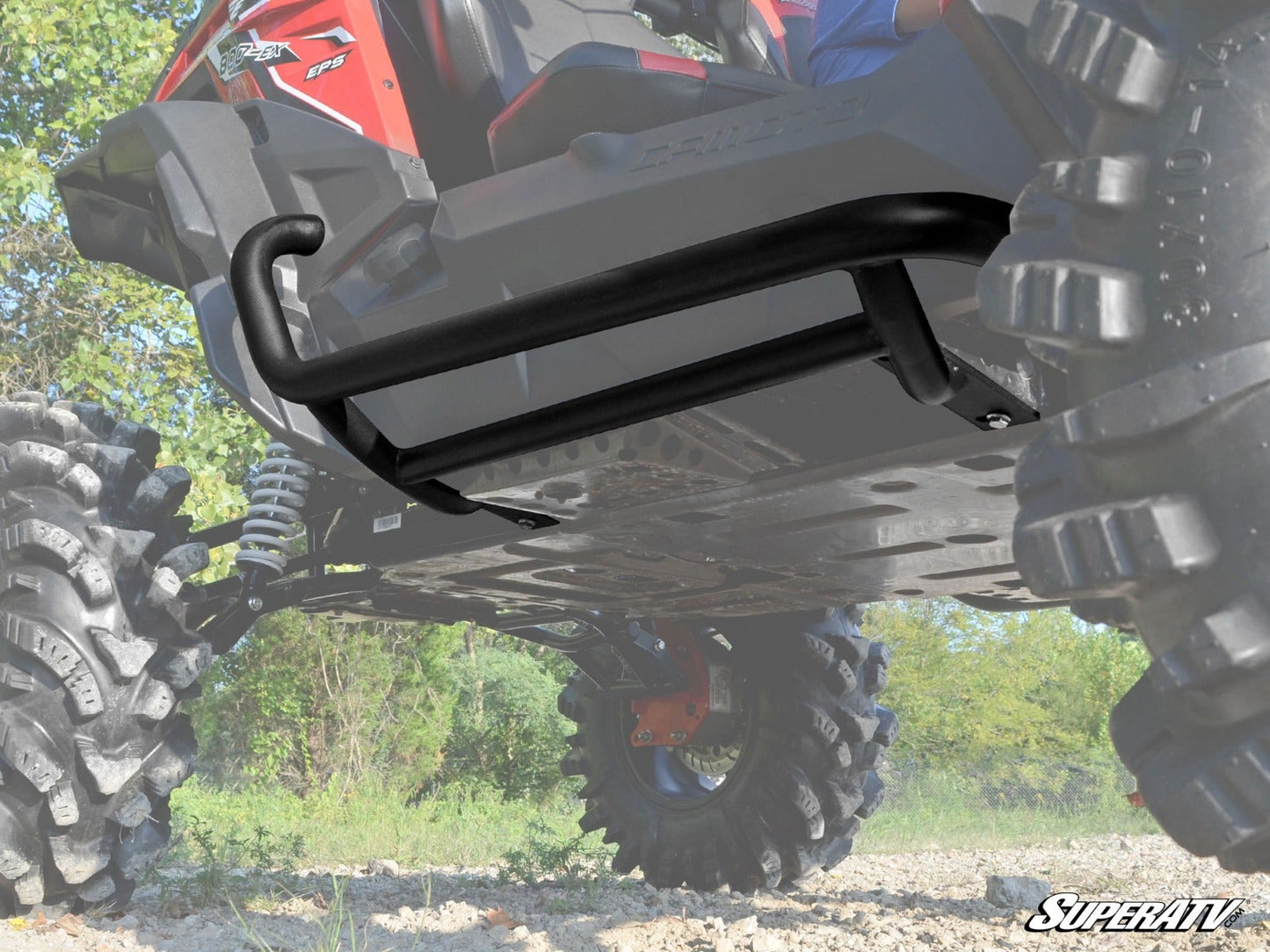 CFMOTO ZForce Heavy-Duty Nerf Bars