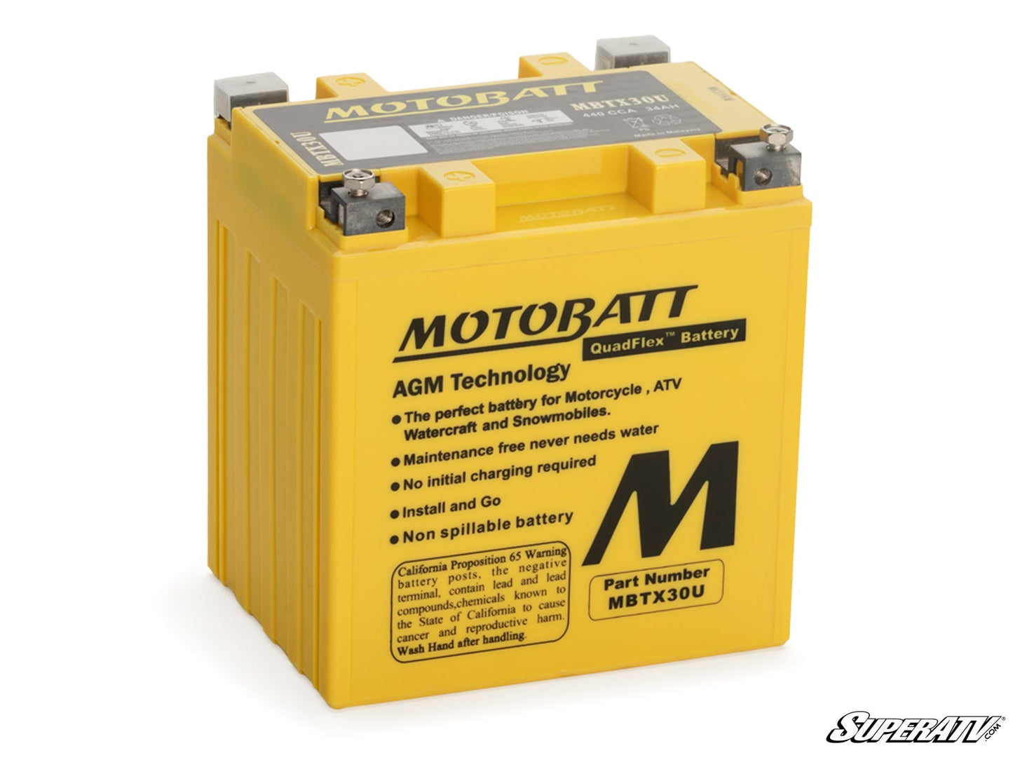 CFMOTO ZForce Motobatt Battery Replacement