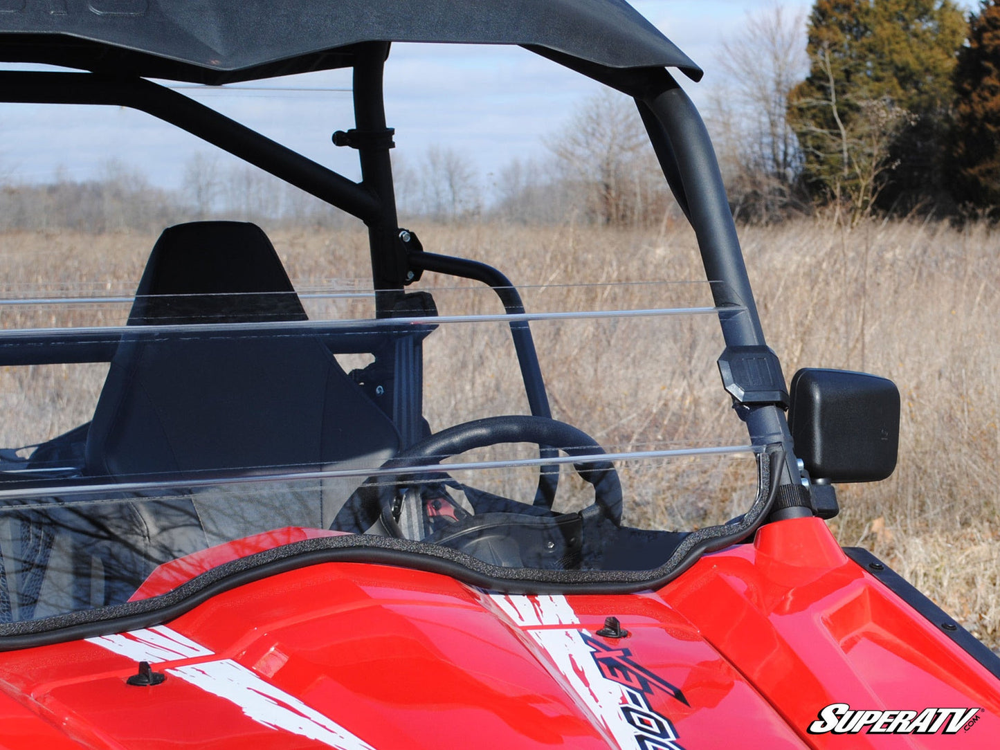 CFMOTO ZForce 1000 Scratch-Resistant Half Windshield