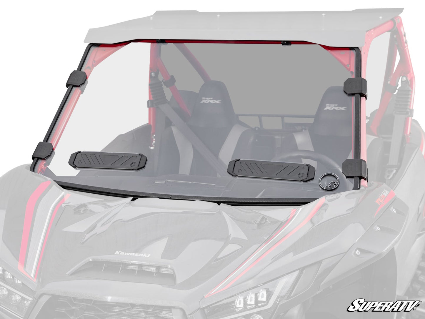 Kawasaki Teryx KRX 1000 Scratch Resistant Vented Full Windshield