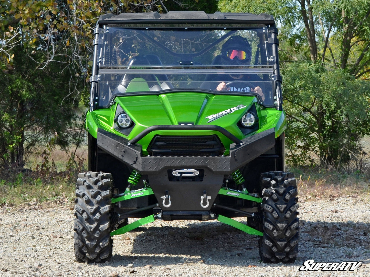 Kawasaki Teryx Scratch Resistant Flip Windshield