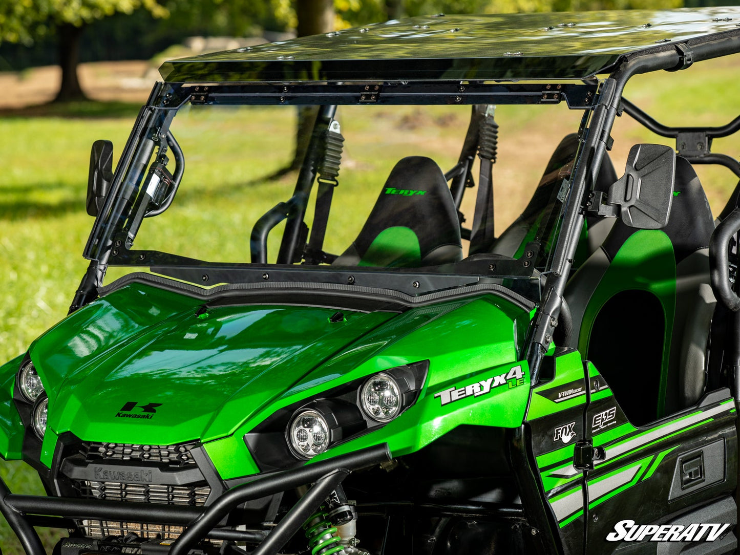 Kawasaki Teryx MaxDrive Power Flip Windshield