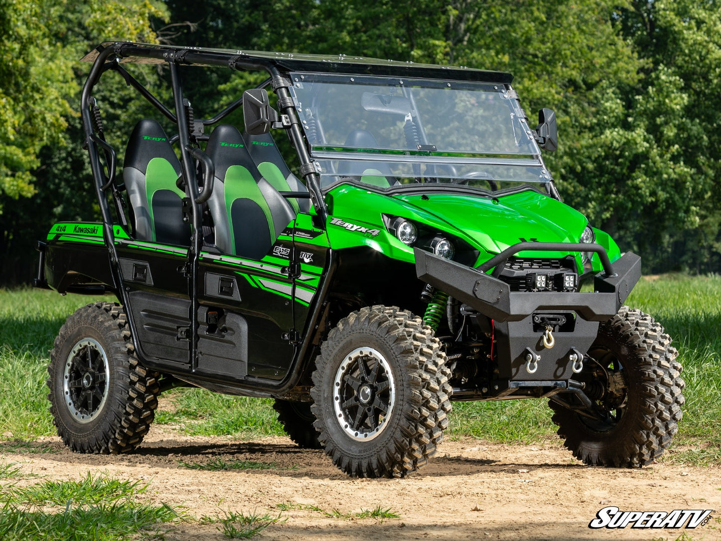 Kawasaki Teryx S Scratch-Resistant Flip Windshield