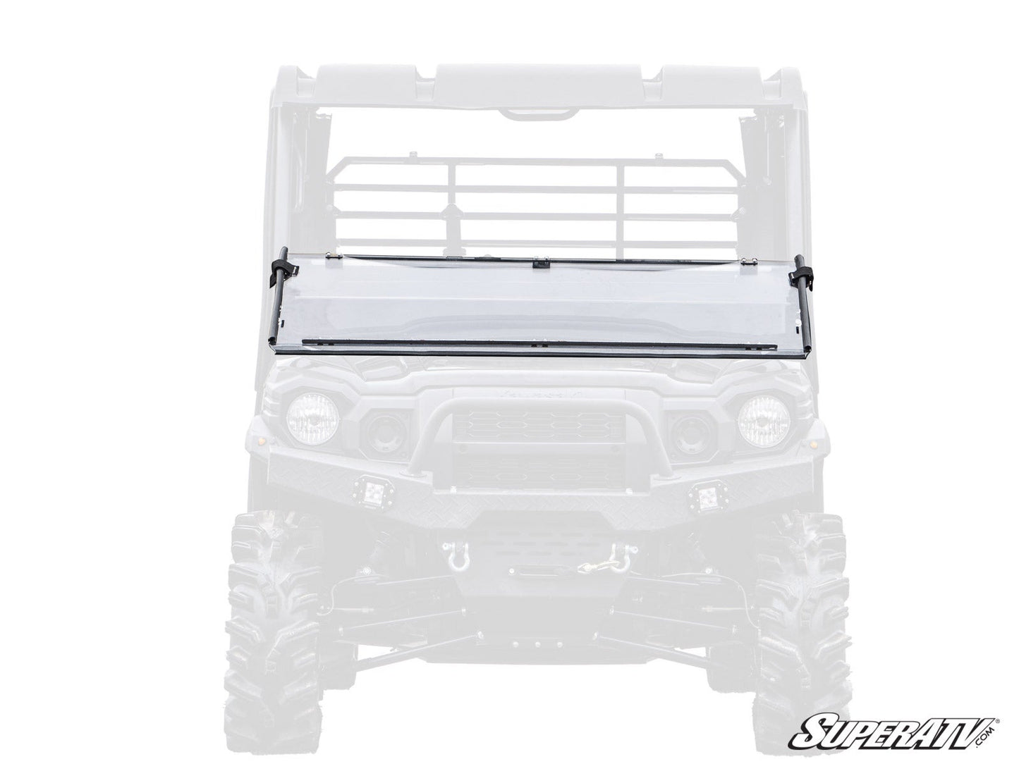 Kawasaki Mule Pro Scratch Resistant Flip Down Windshield