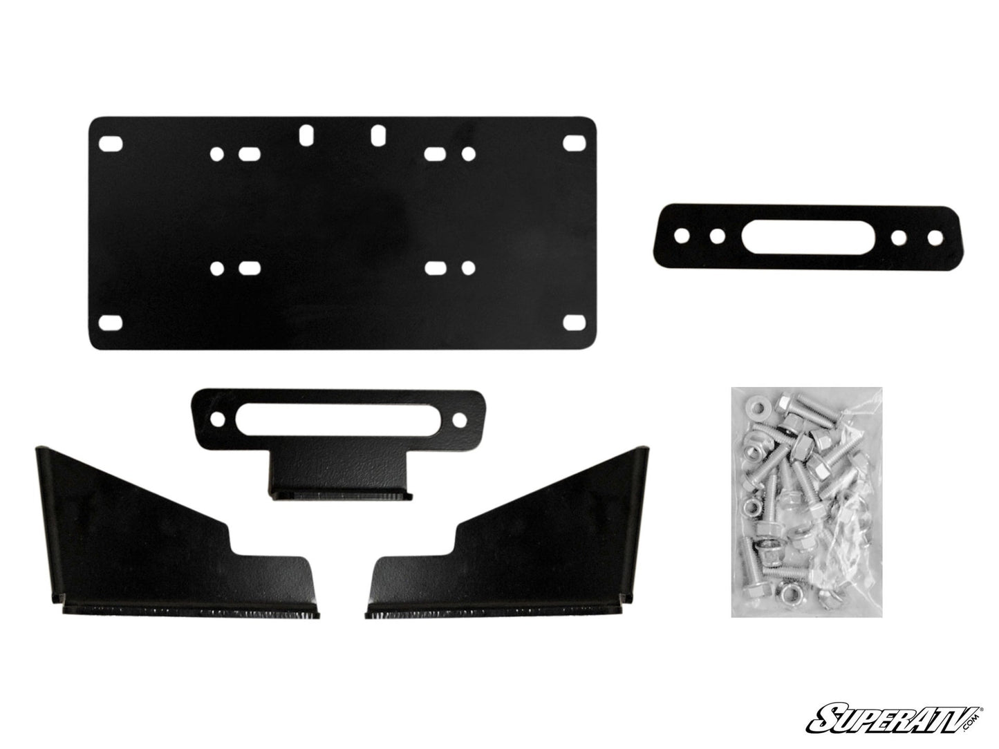 Kawasaki Mule Pro Winch Mounting Plate