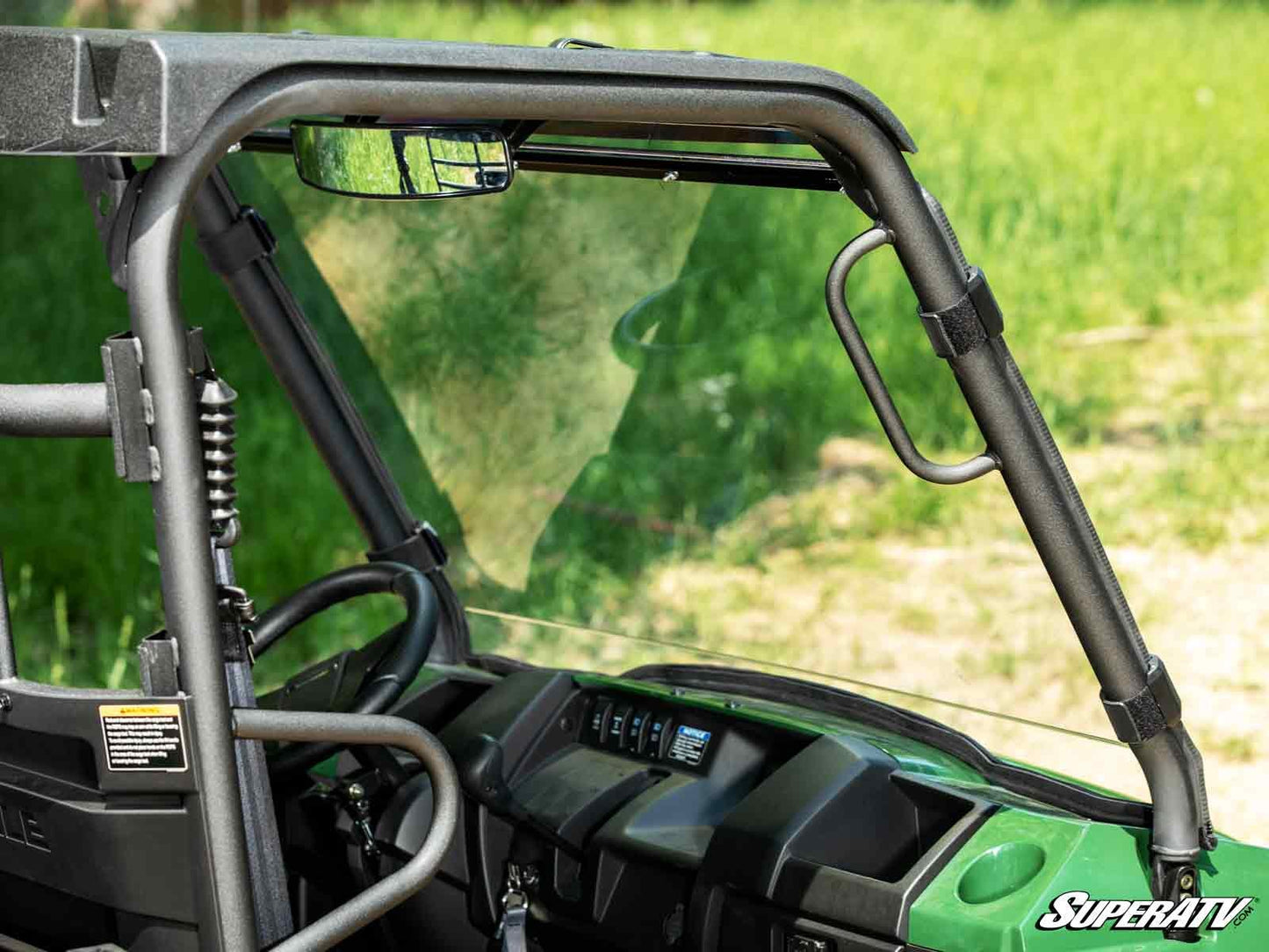 Kawasaki Mule PRO-MX Scratch-Resistant Full Windshield