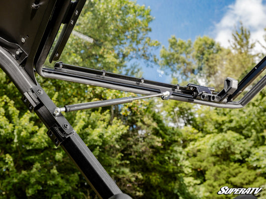 Kawasaki Ridge Scratch-Resistant Flip Windshield