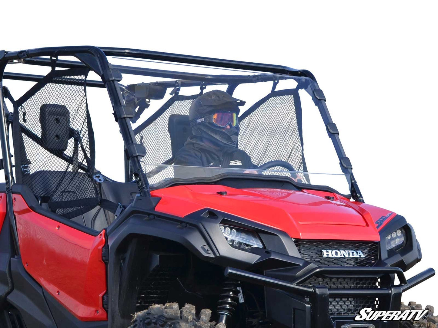 Honda Pioneer 1000 Scratch Resistant Full Windshield