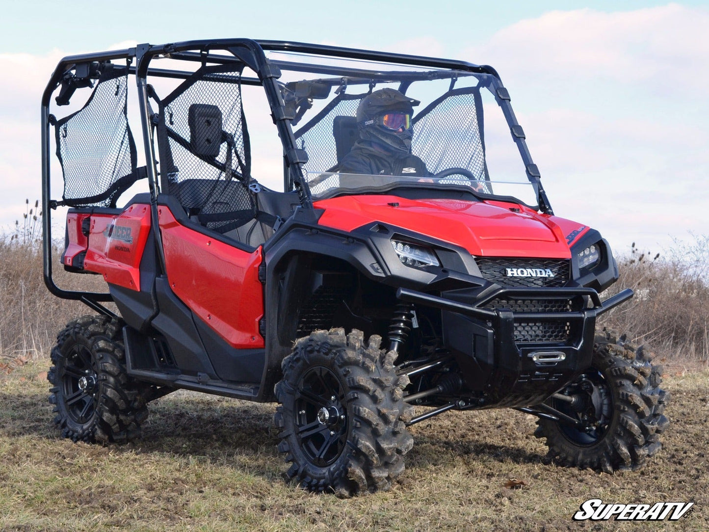 Honda Pioneer 1000 Scratch Resistant Full Windshield