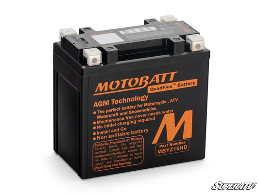 Honda Pioneer Motobatt Battery Replacement