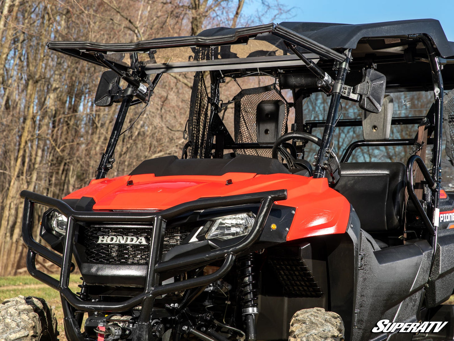 Honda Pioneer 700 MaxDrive Power Flip Windshield