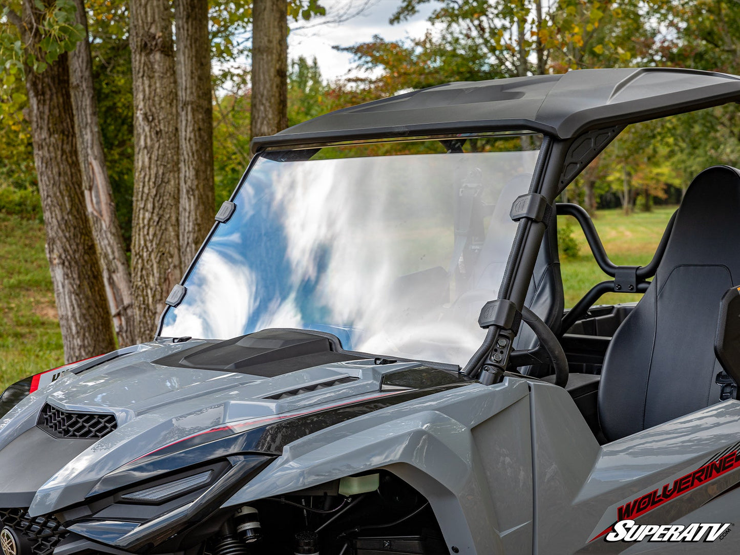 Yamaha Wolverine X2 850 Scratch-Resistant Full Windshield