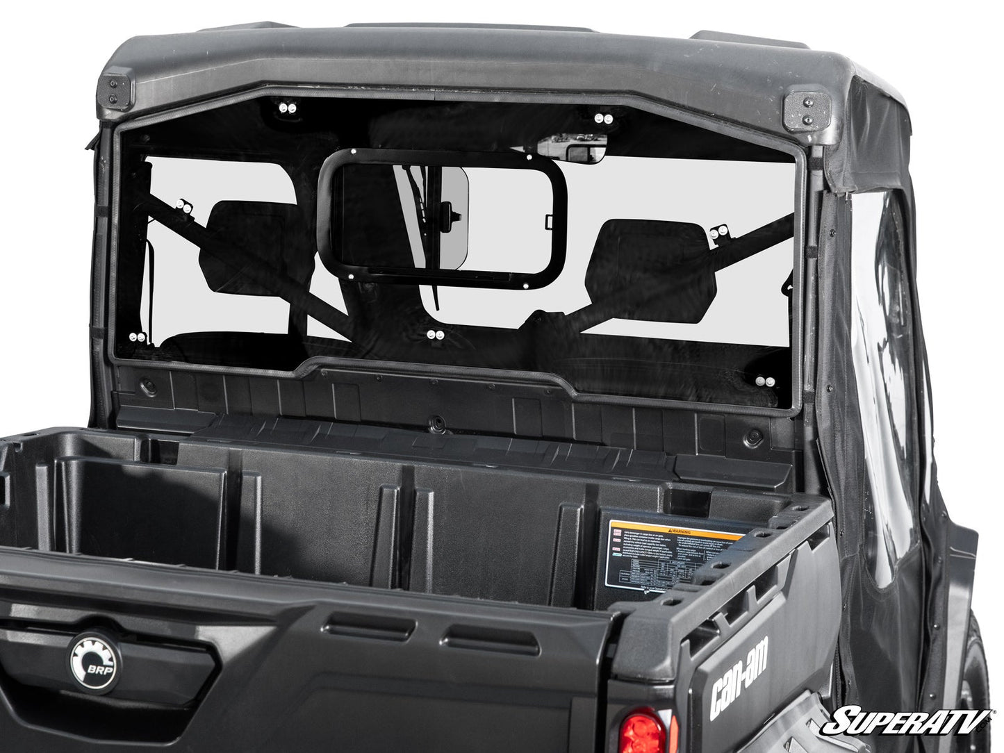 Can-Am Defender Sliding Rear Windshield