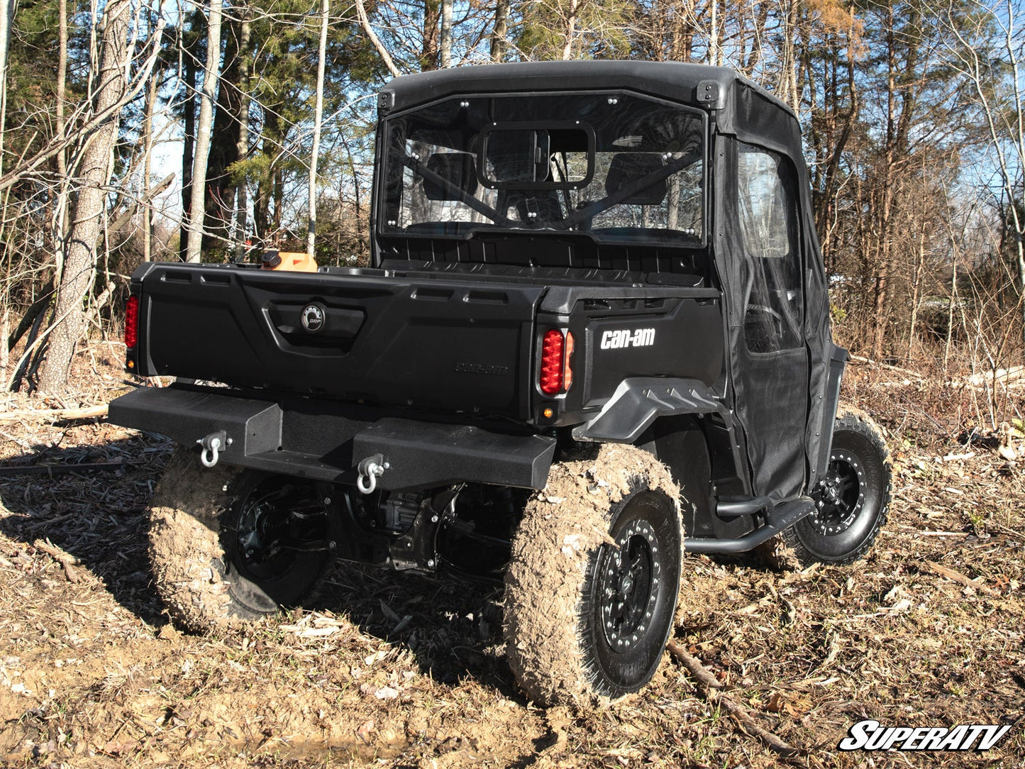 Can-Am Defender Sliding Rear Windshield