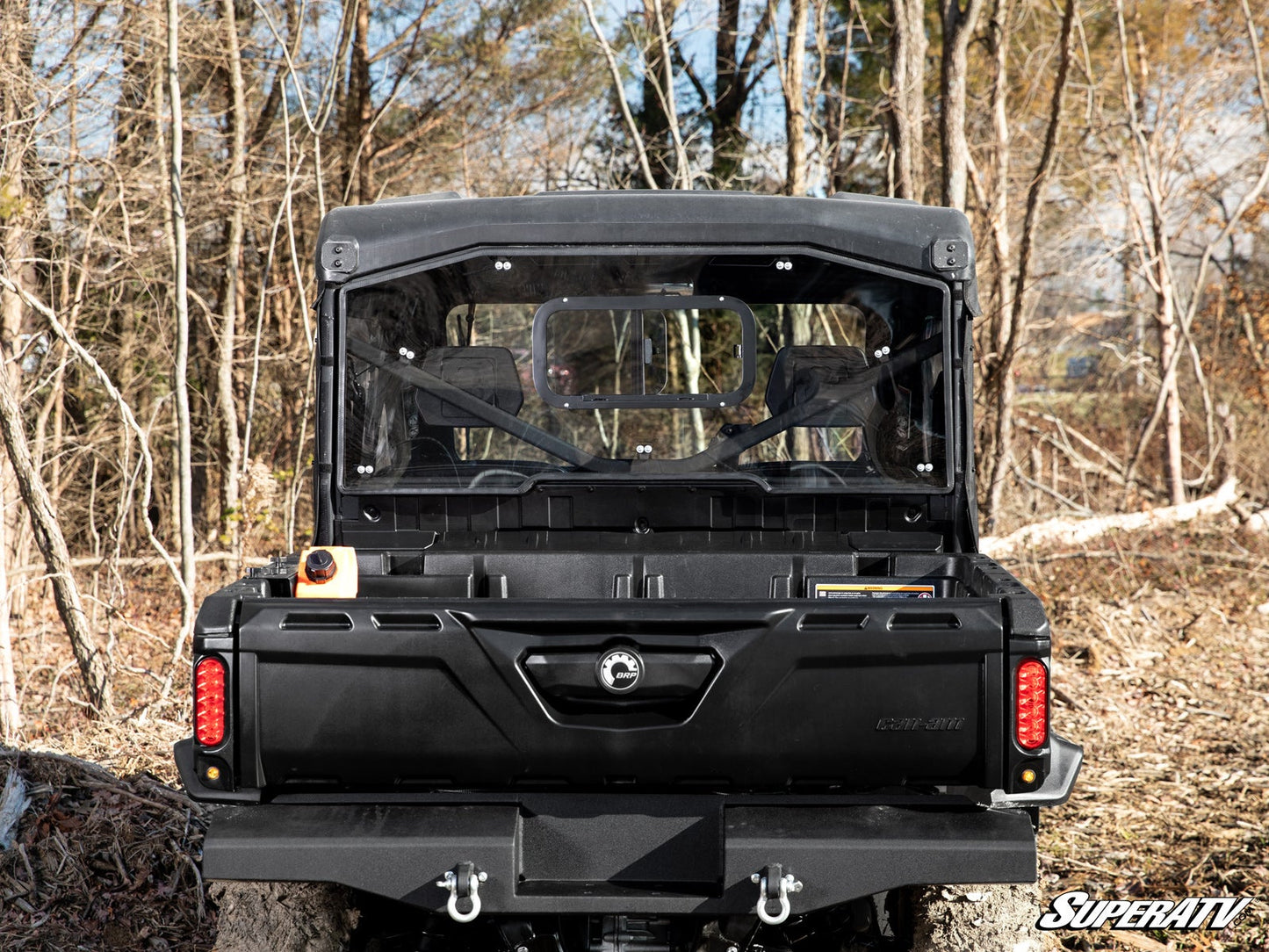 Can-Am Defender Sliding Rear Windshield