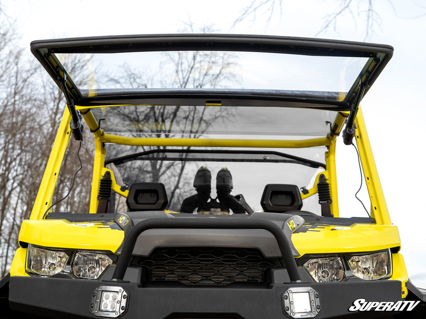 Can-Am Defender MaxDrive Power Flip Windshield