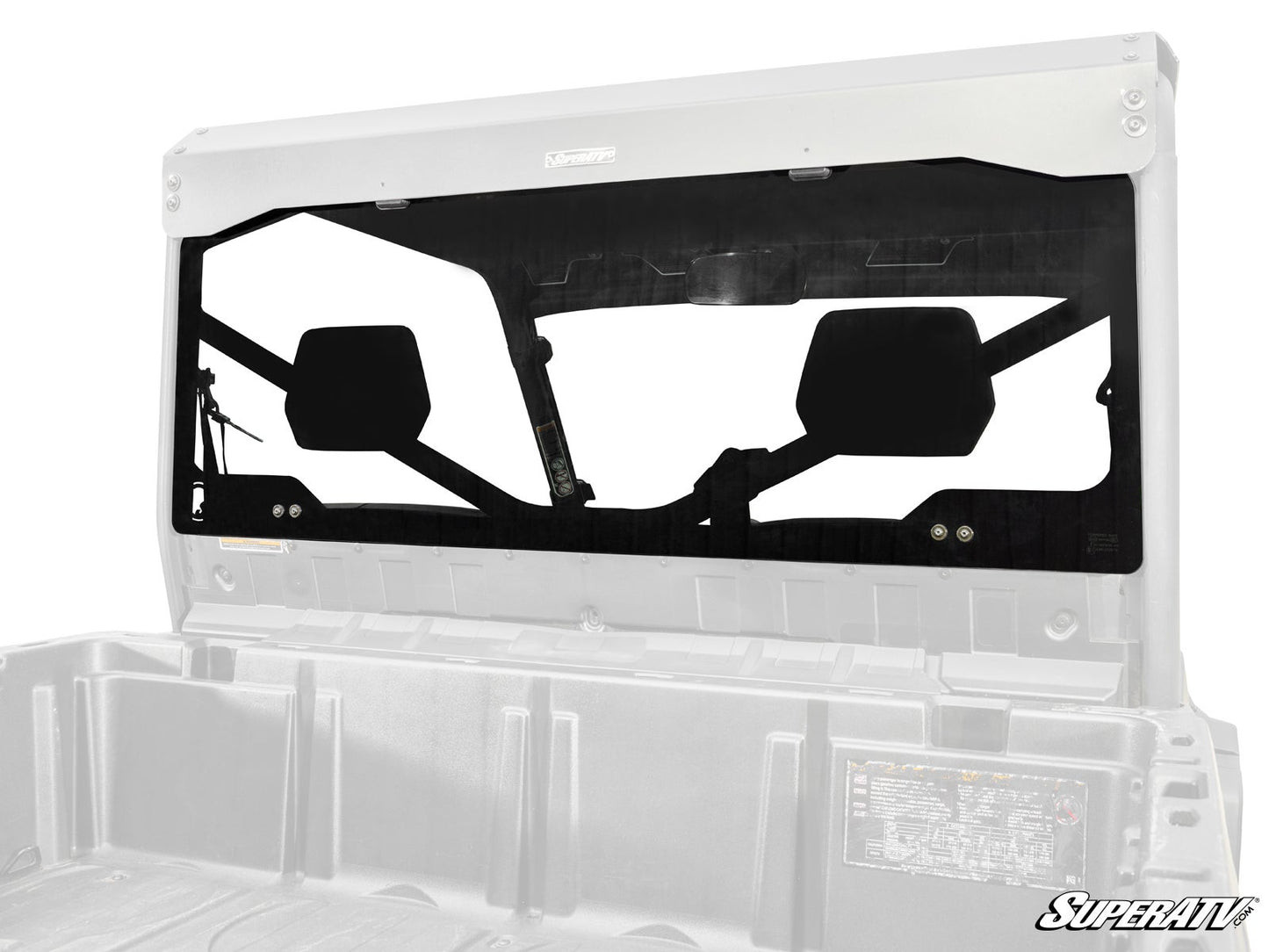 Can-Am Defender Rear Glass Windshield